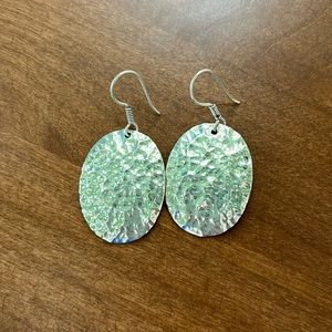 Women’s sterling, silver earrings